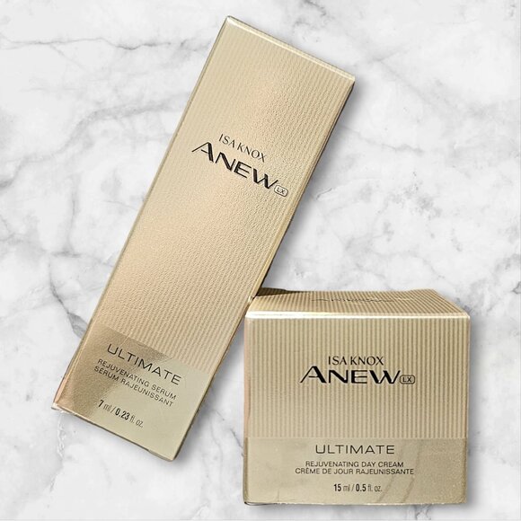 Avon Isa Knox Anew LX Ultimate Rejuvenating Day Cream & Serum Travel Size - Picture 6 of 6
